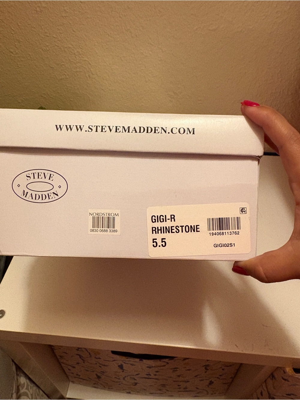Steve Madden Gigi Rhinestone Heels - Picture 4 of 4